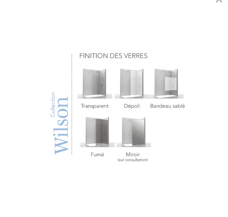 Paroi de douche WILSON